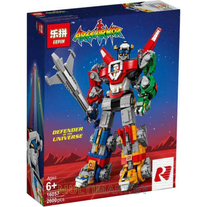Конструктор Lepin 16057 Вольтрон (2600 деталей)